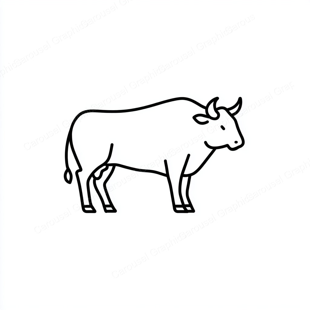 Ox Vector Graphic preview