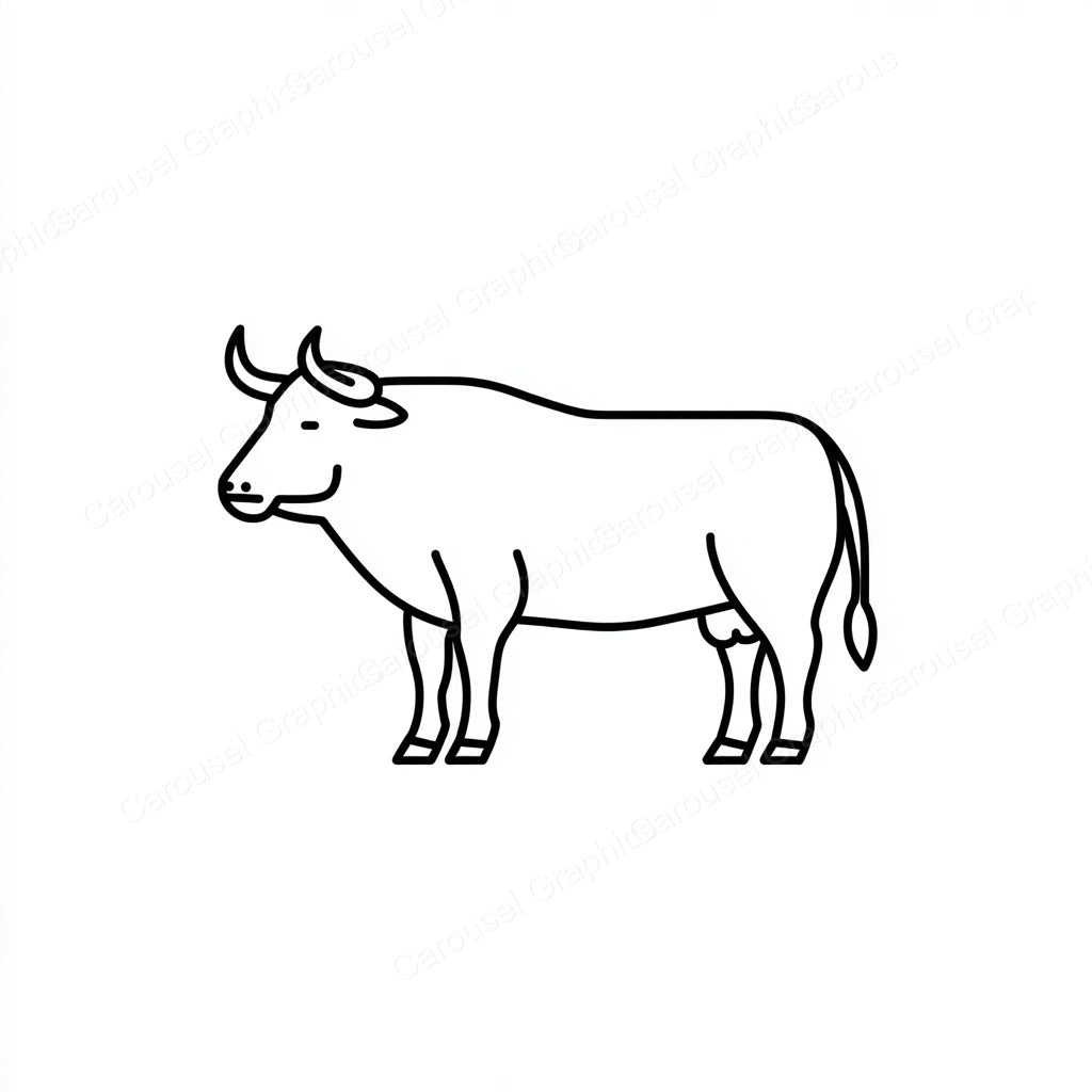 Ox Vector Graphic preview
