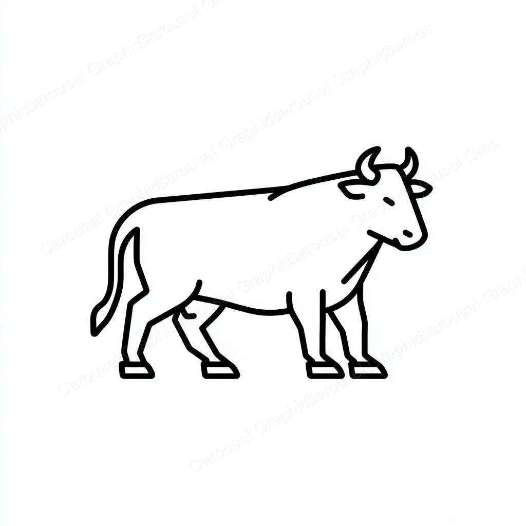 Ox Vector Graphic preview