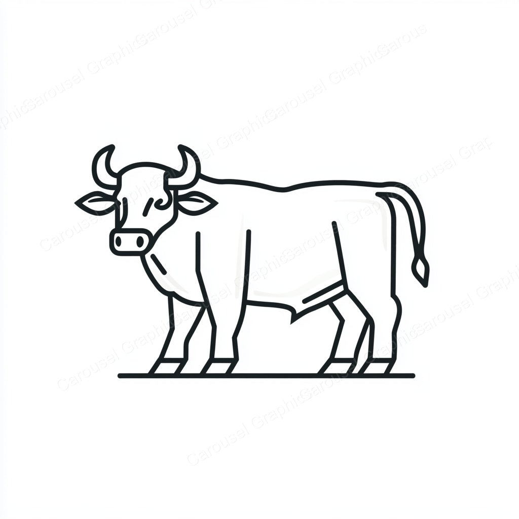 Ox Vector Graphic preview