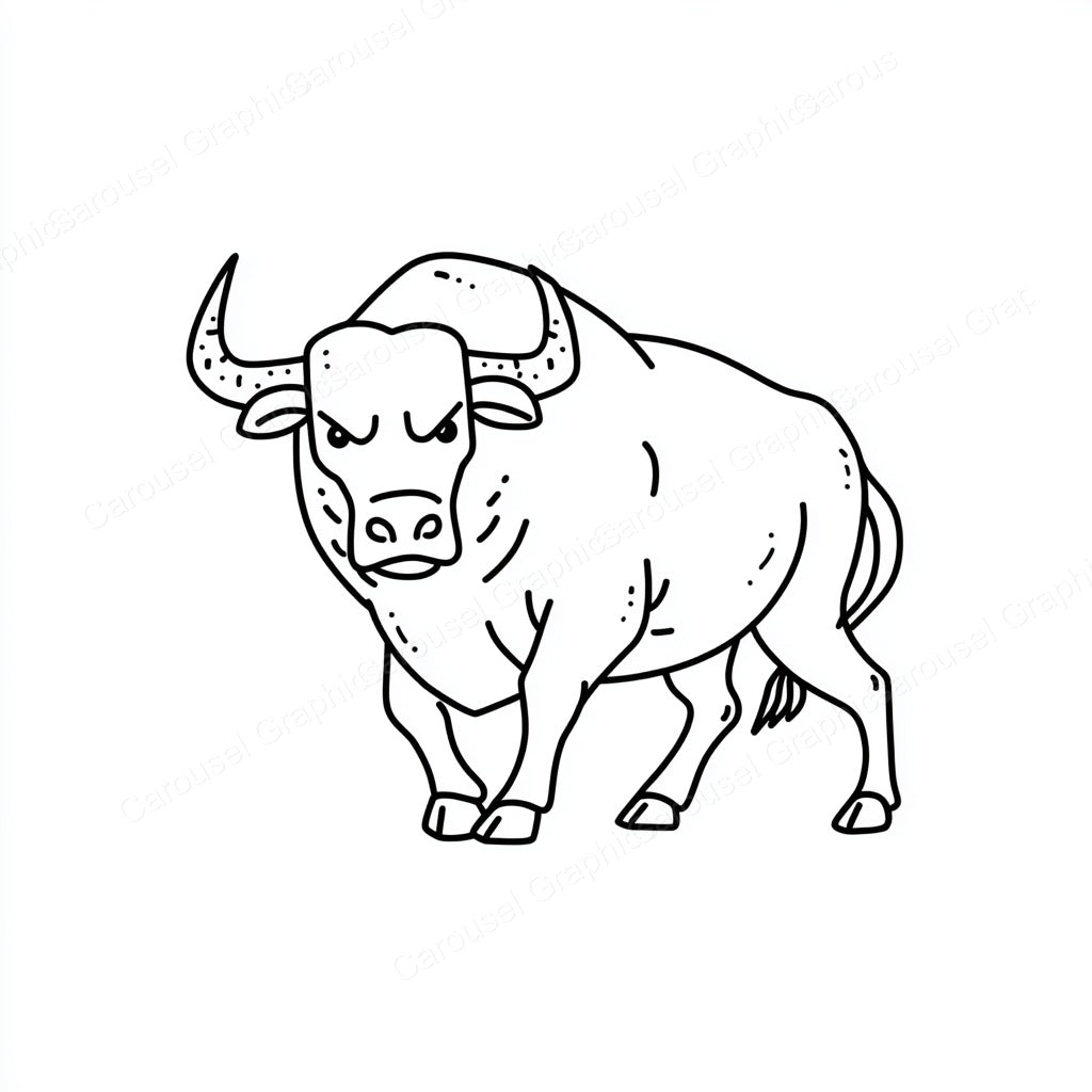 Ox Vector Graphic preview