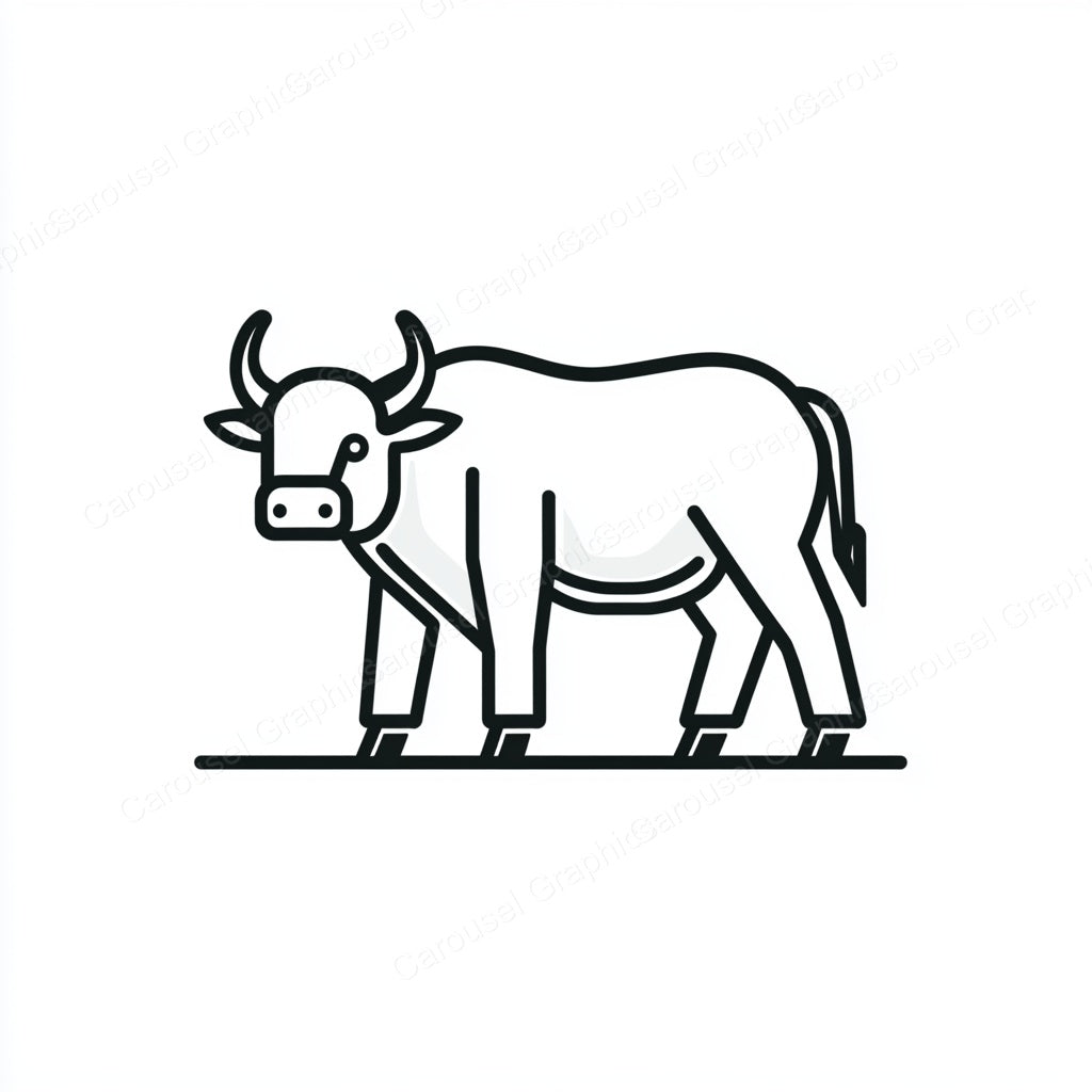 Ox Vector Graphic preview