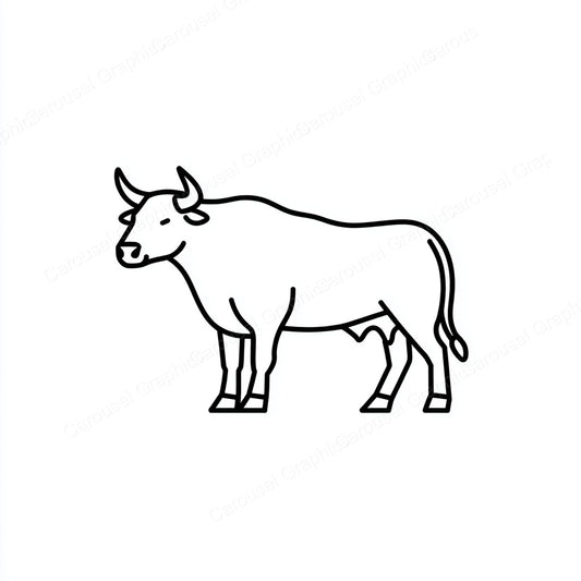 Ox Vector Graphic preview