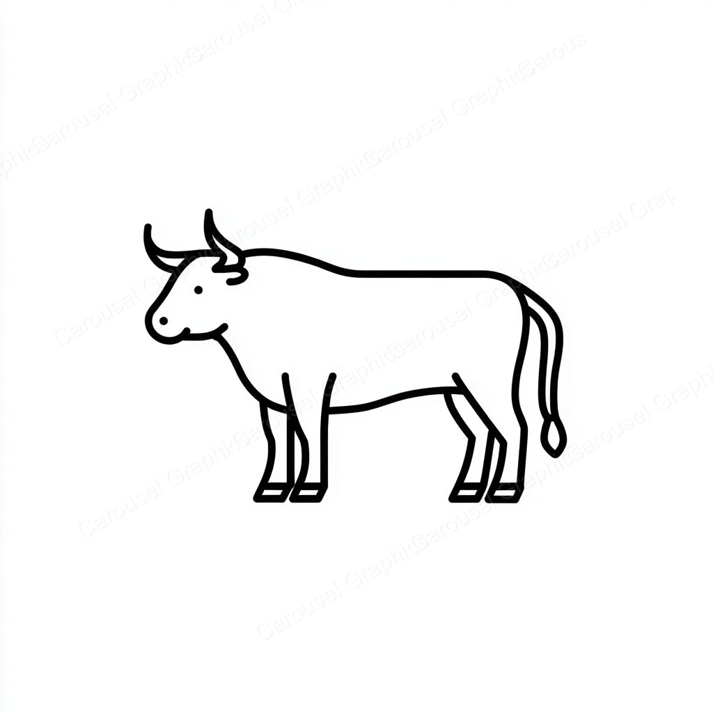 Ox Vector Graphic preview