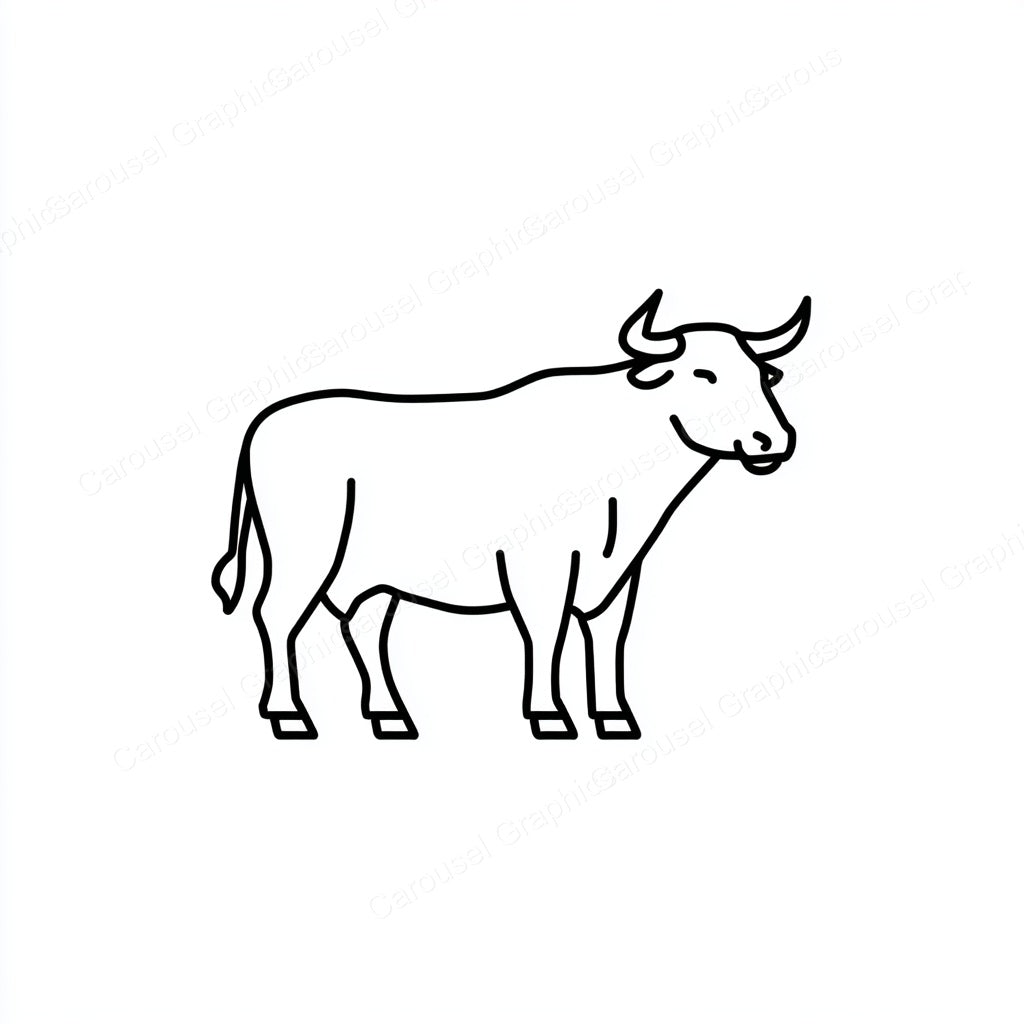 Ox Vector Graphic preview