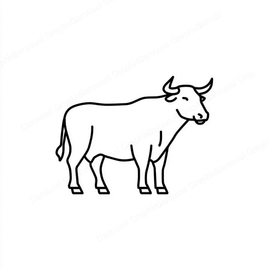 Ox Vector Graphic preview