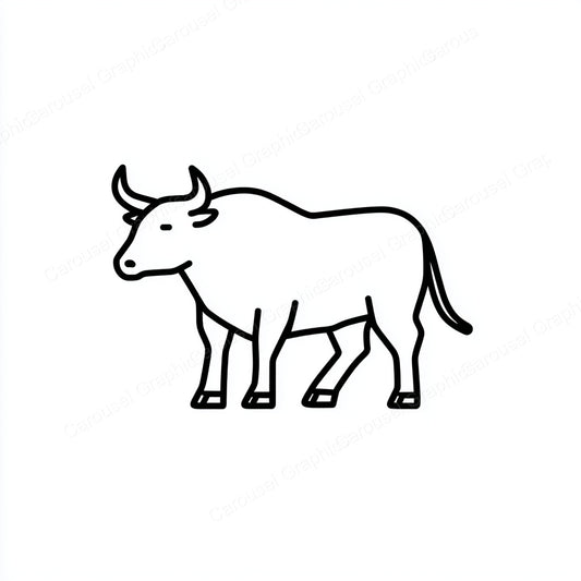 Ox Vector Graphic preview