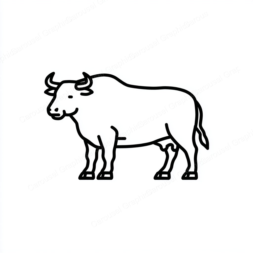 Ox Vector Graphic preview