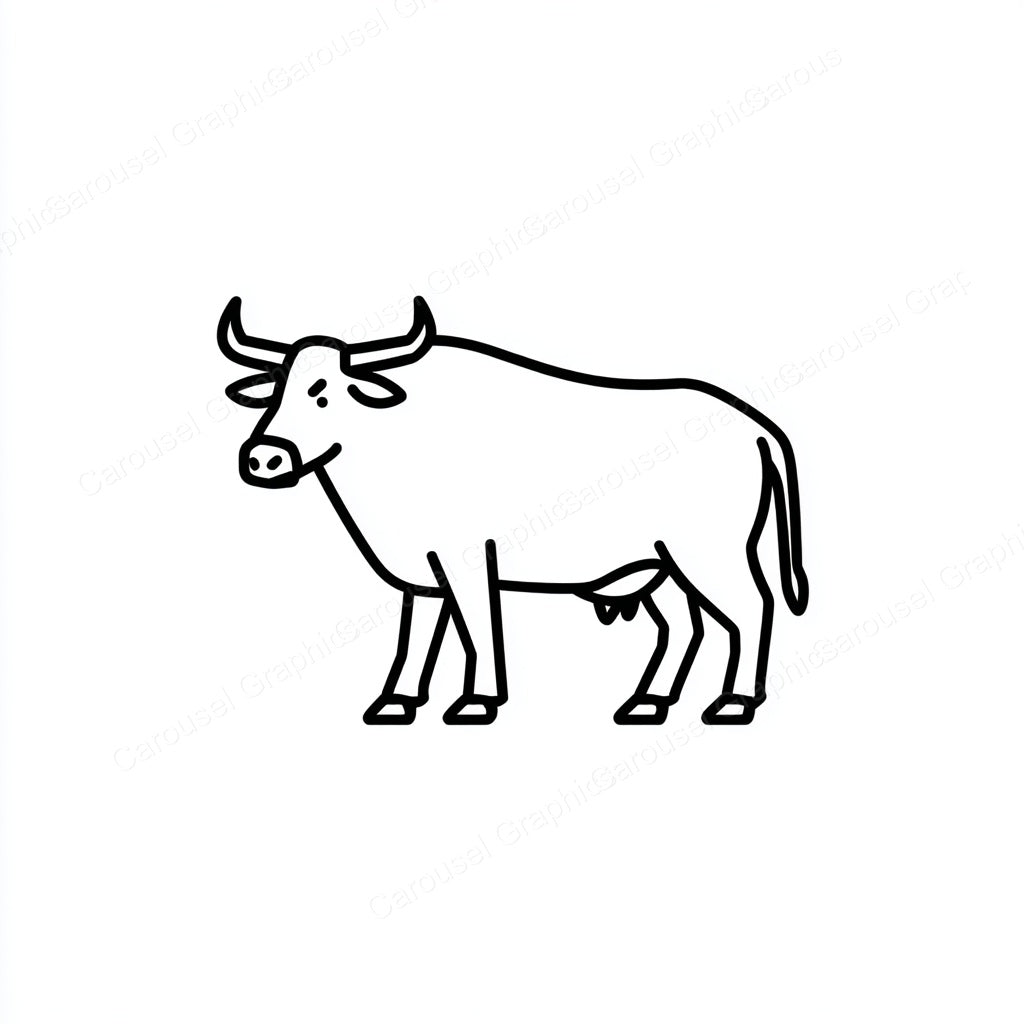 Ox Vector Graphic preview