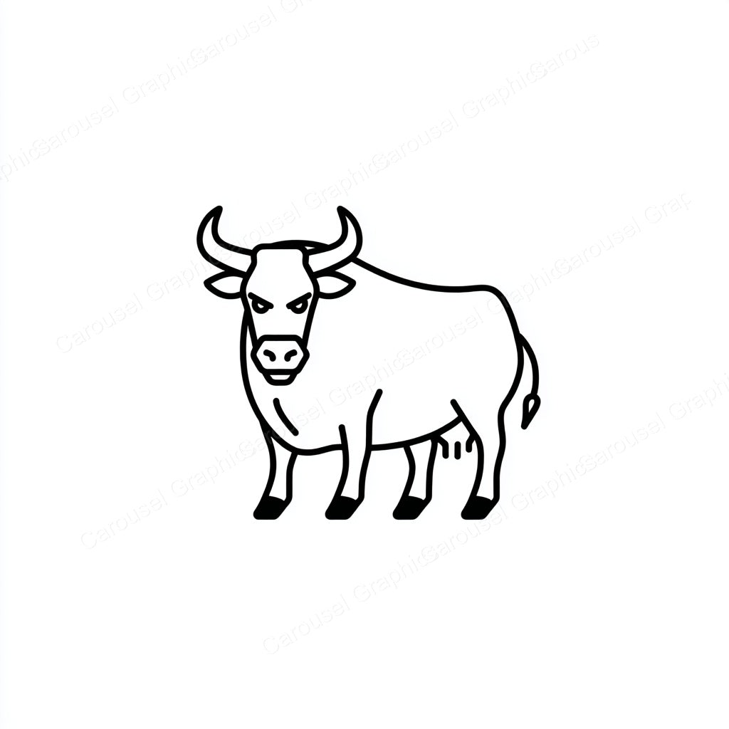 Ox Vector Graphic preview