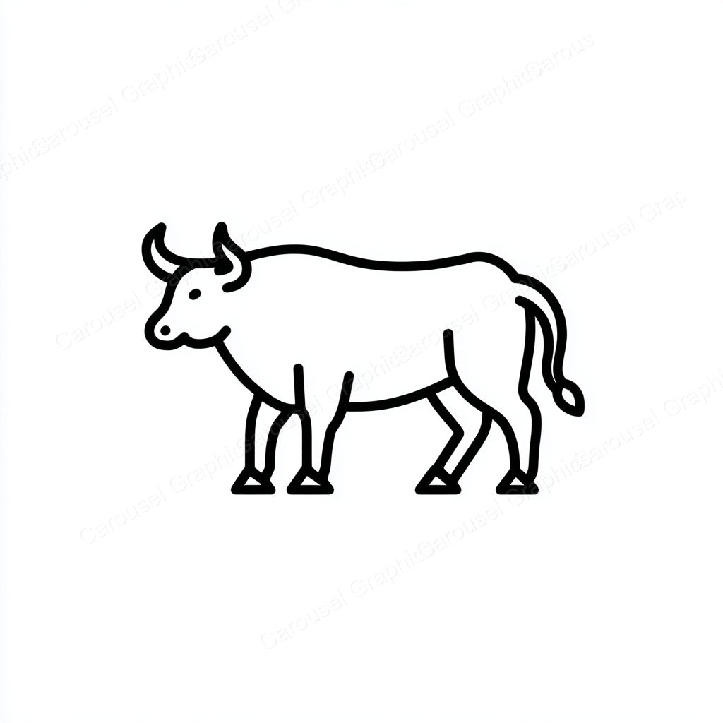 Ox Vector Graphic preview