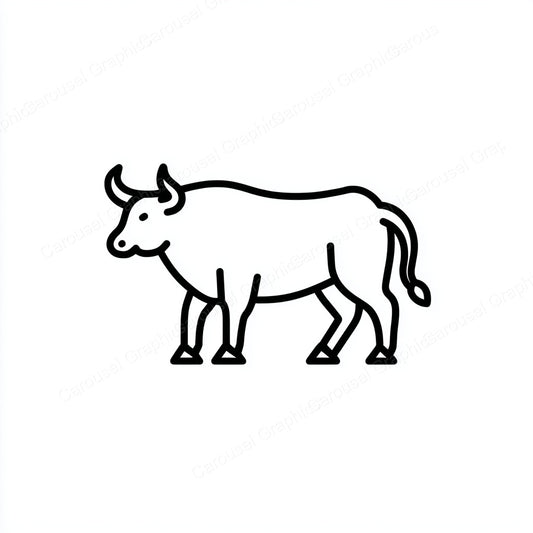 Ox Vector Graphic preview