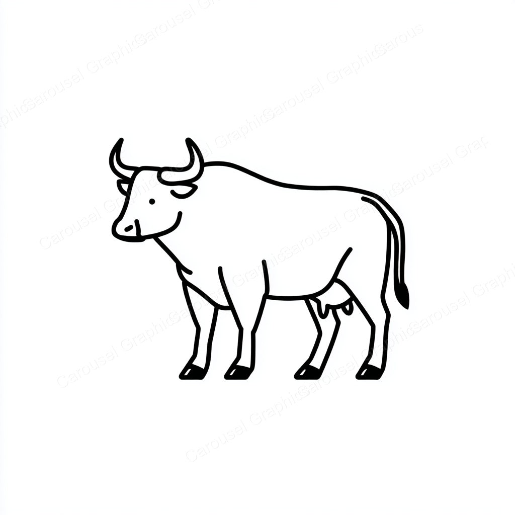 Ox Vector Graphic preview