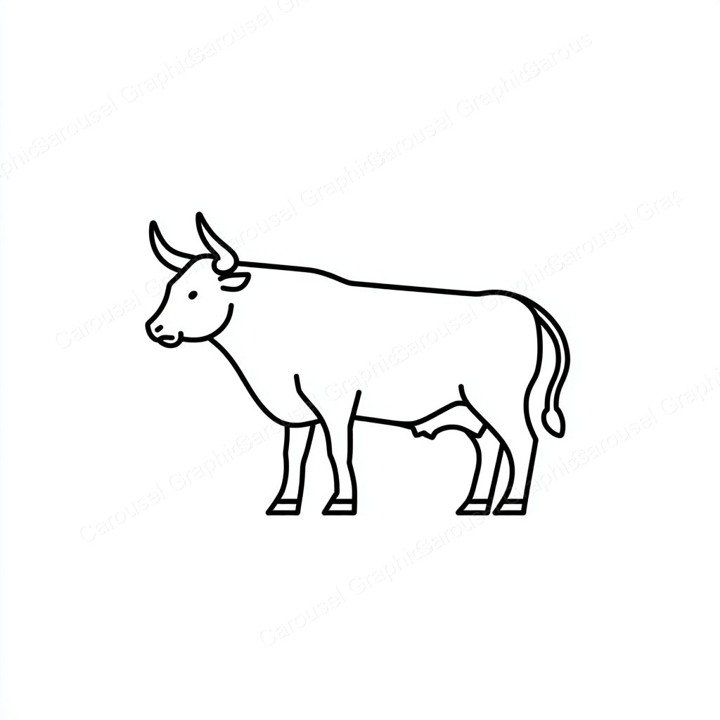 Ox Vector Graphic preview