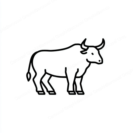 Ox Vector Graphic preview