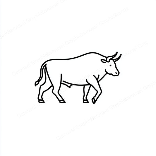 Ox Vector Graphic preview