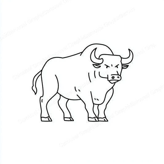 Ox Vector Graphic preview