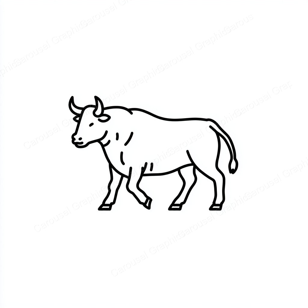 Ox Vector Graphic preview