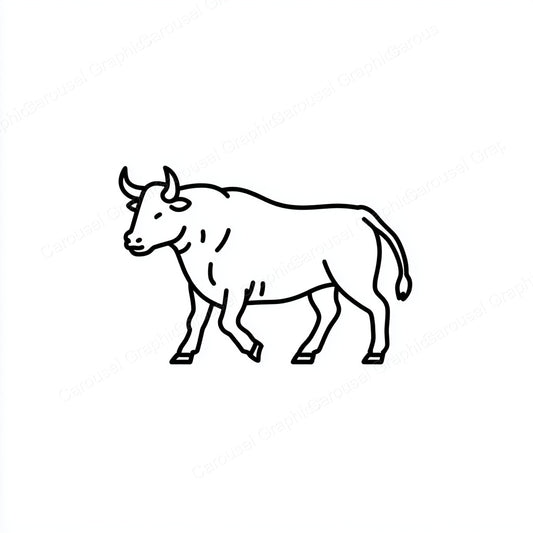 Ox Vector Graphic preview