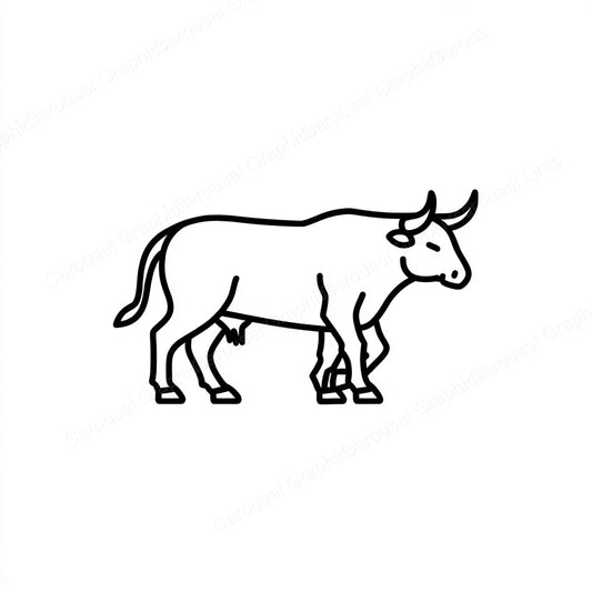 Ox Vector Graphic preview