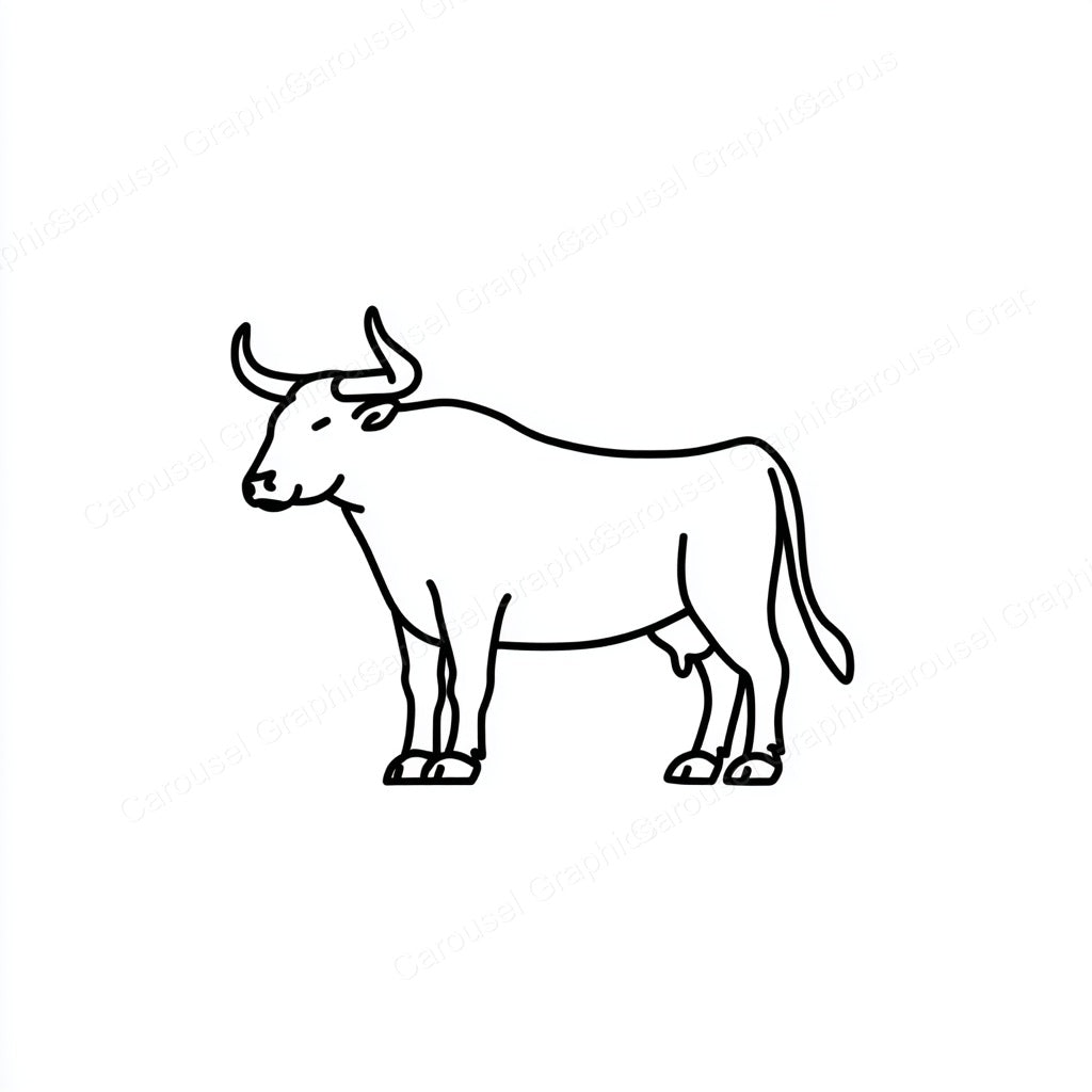 Ox Vector Graphic preview