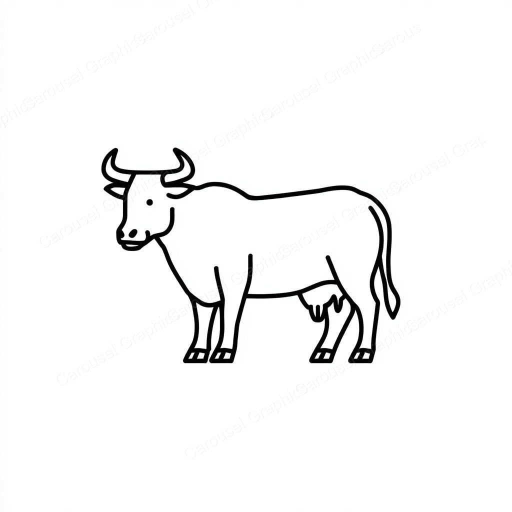 Ox Vector Graphic preview