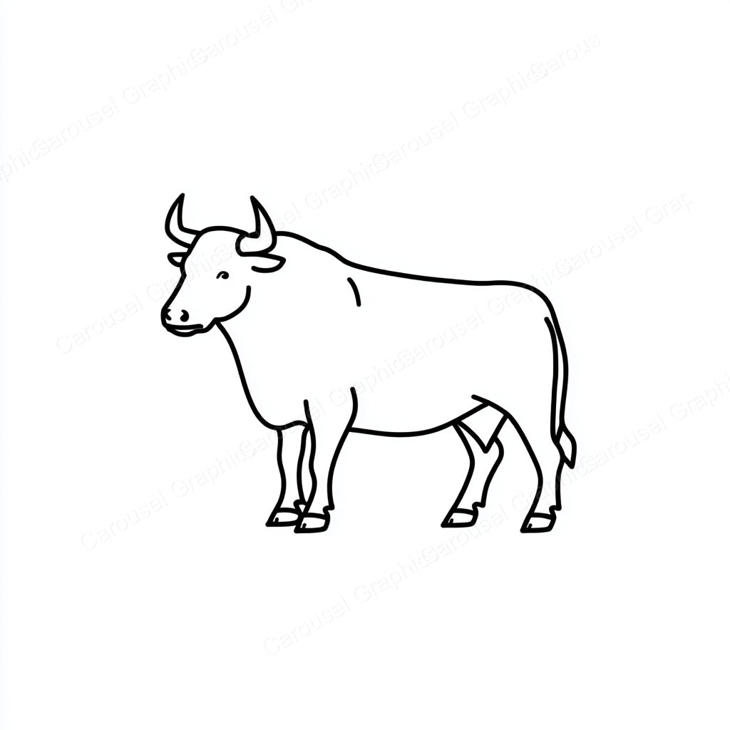 Ox Vector Graphic preview