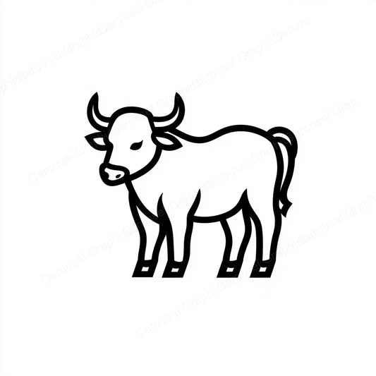 Ox Vector Graphic preview