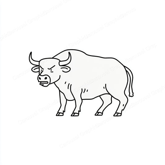 Ox Vector Graphic preview