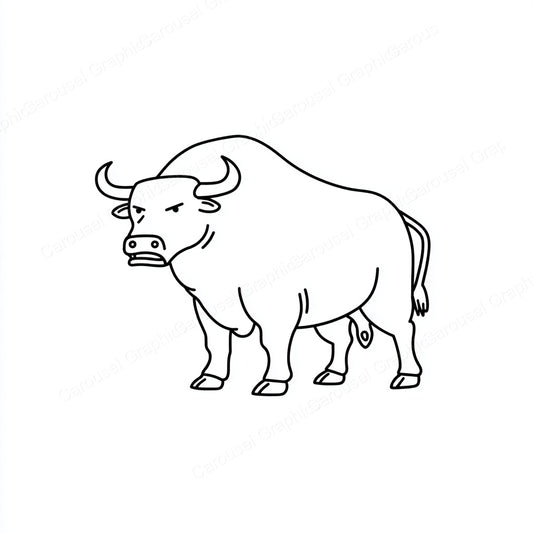 Ox Vector Graphic preview