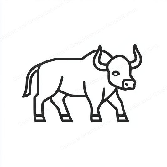 Ox Vector Graphic preview