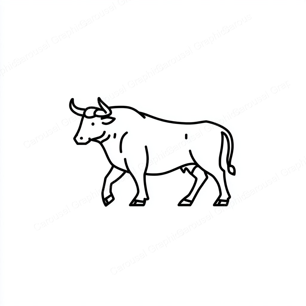 Ox Vector Graphic preview