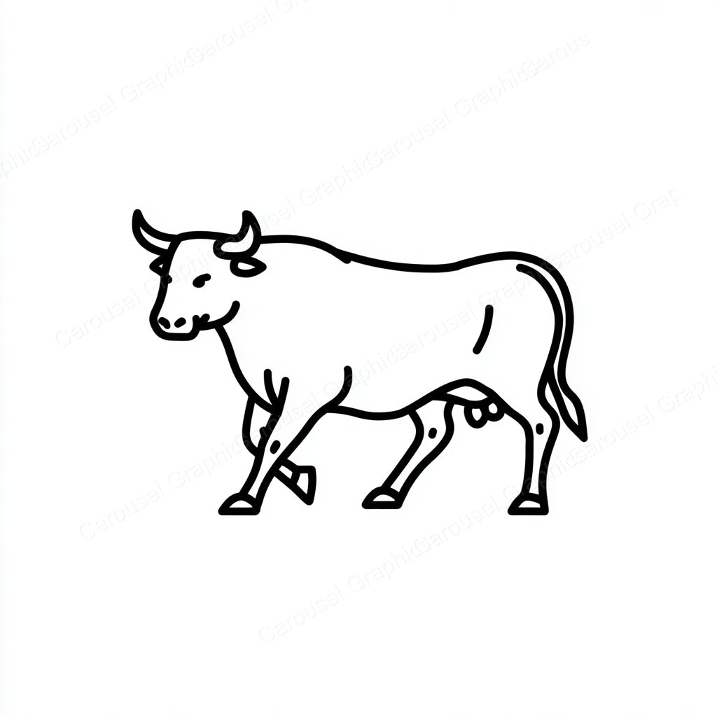 Ox Vector Graphic preview