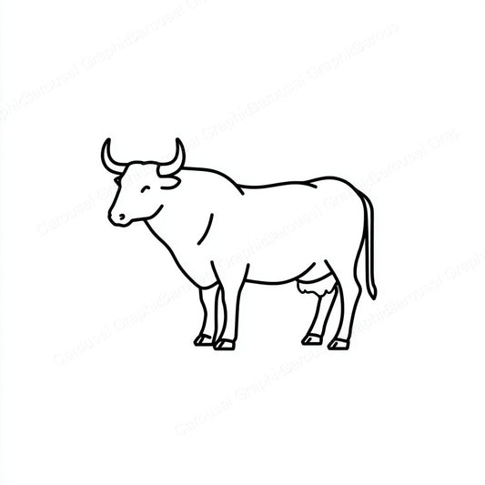 Ox Vector Graphic preview