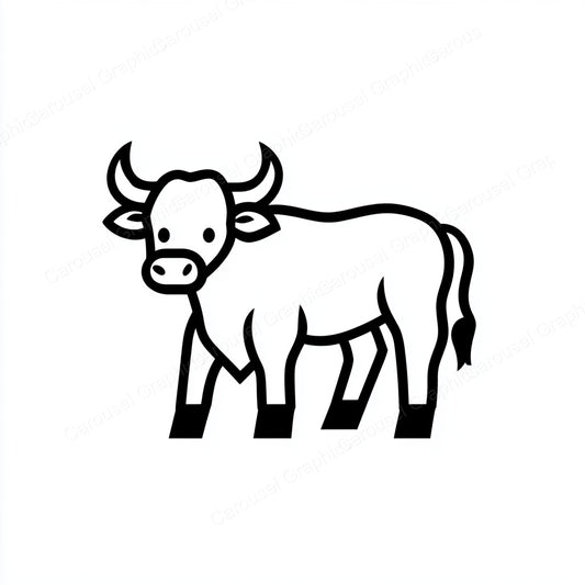 Ox Vector Graphic preview