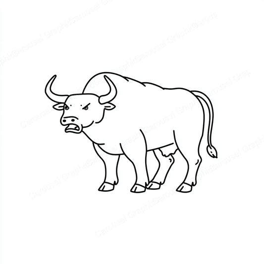 Ox Vector Graphic preview