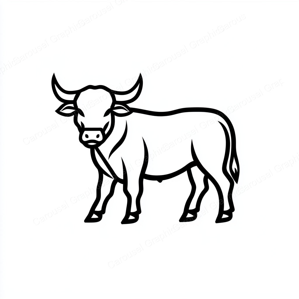 Ox Vector Graphic preview