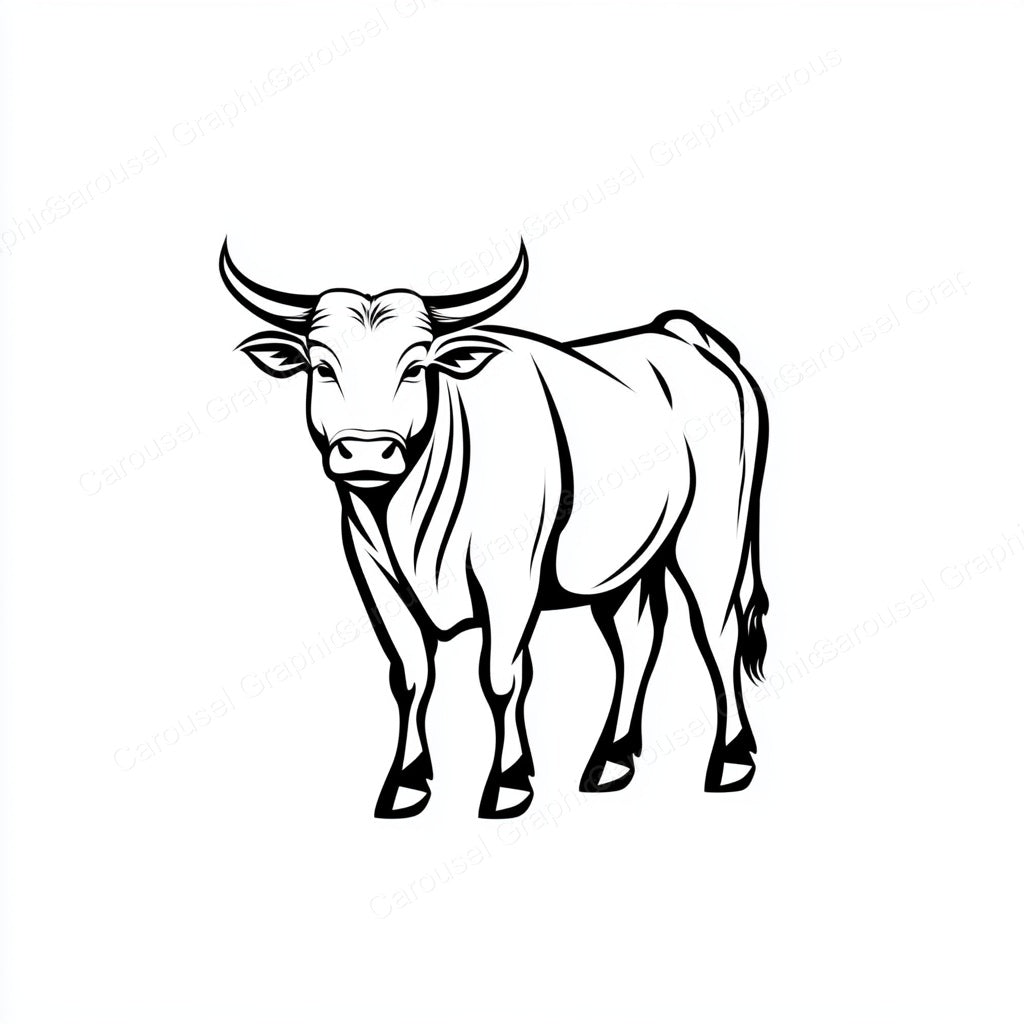 Ox Vector Graphic preview