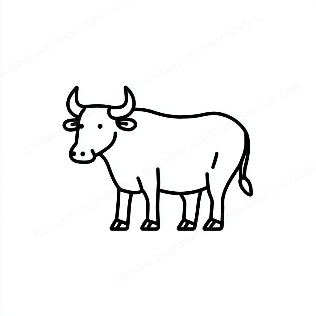 Ox Vector Graphic preview