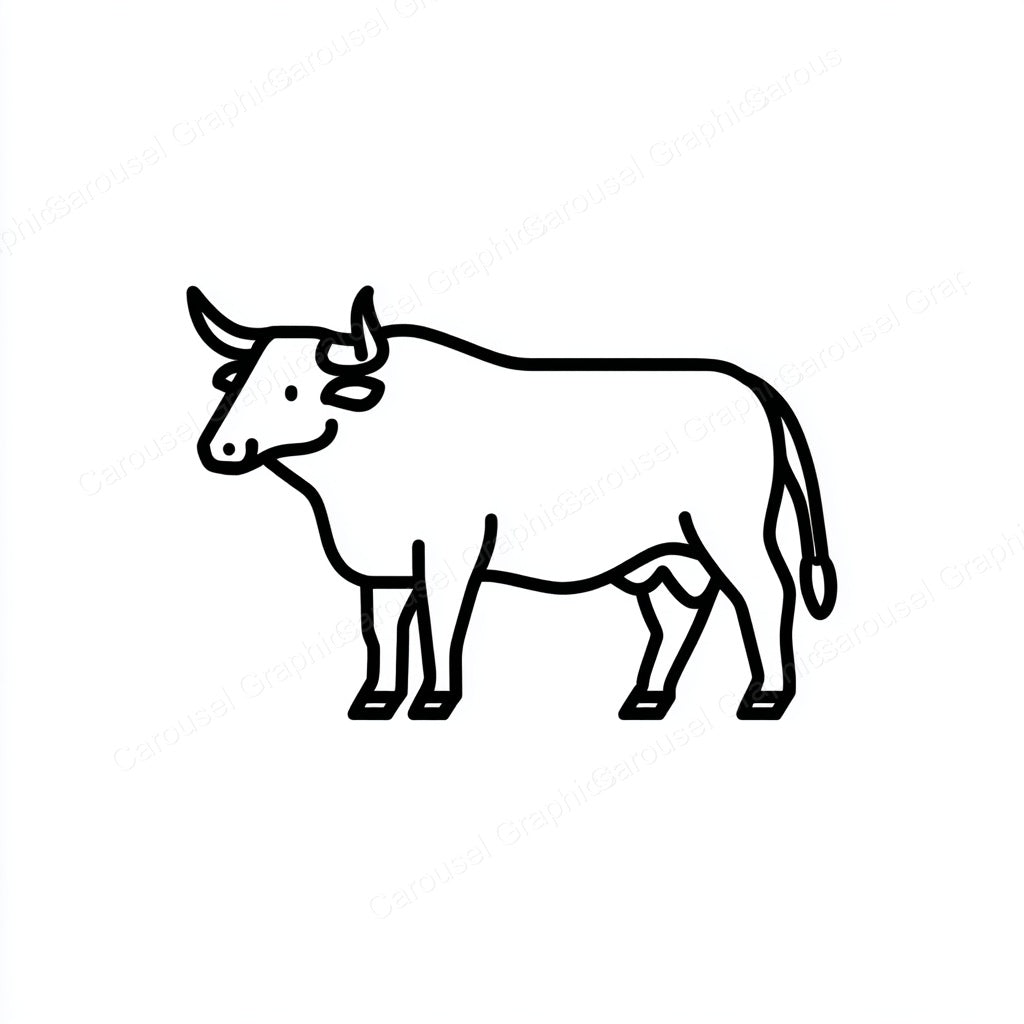 Ox Vector Graphic preview