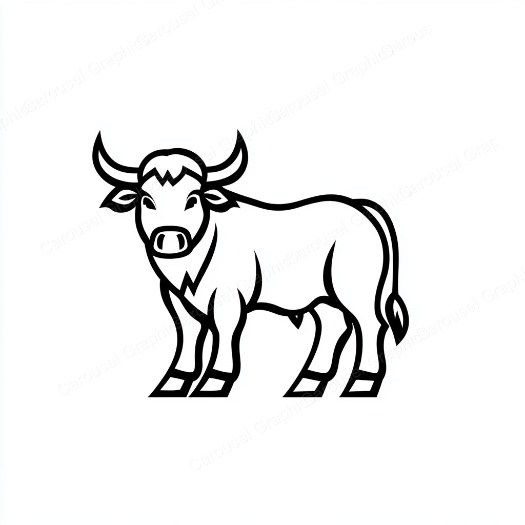 Ox Vector Graphic preview