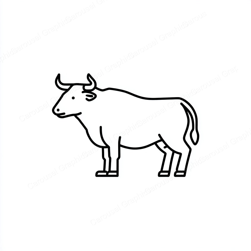 Ox Vector Graphic preview