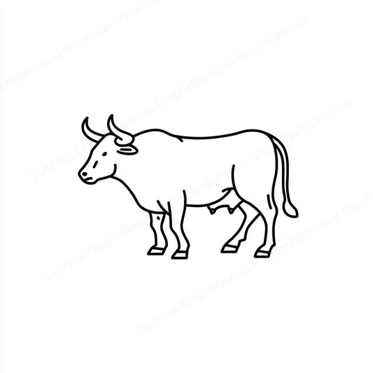 Ox Vector Graphic preview