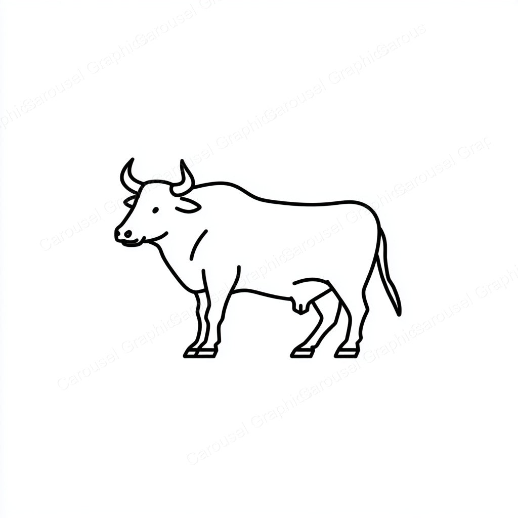 Ox Vector Graphic preview