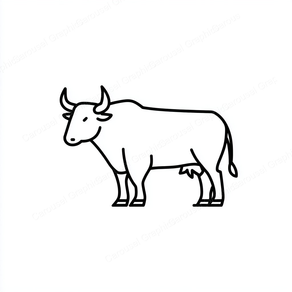 Ox Vector Graphic preview