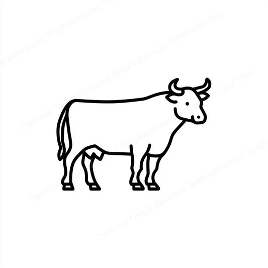 Ox Vector Graphic preview