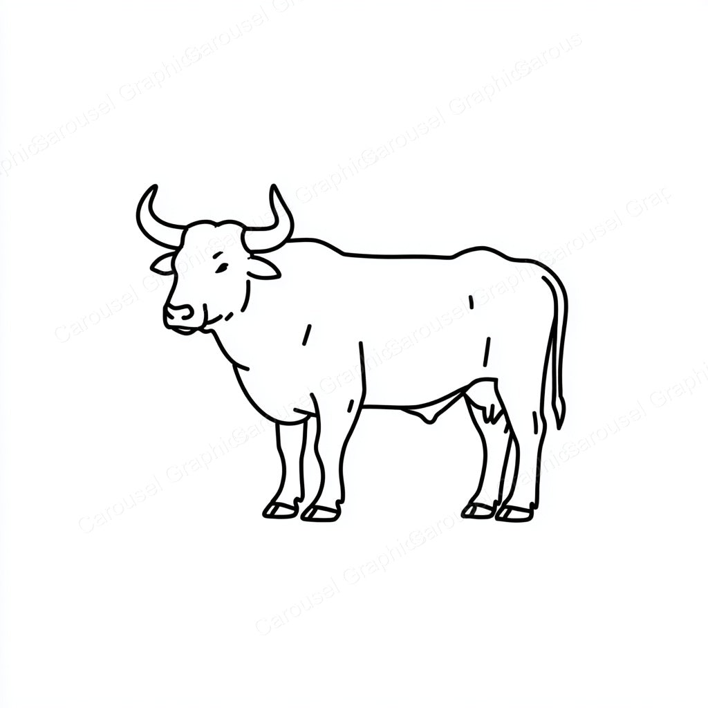 Ox Vector Graphic preview