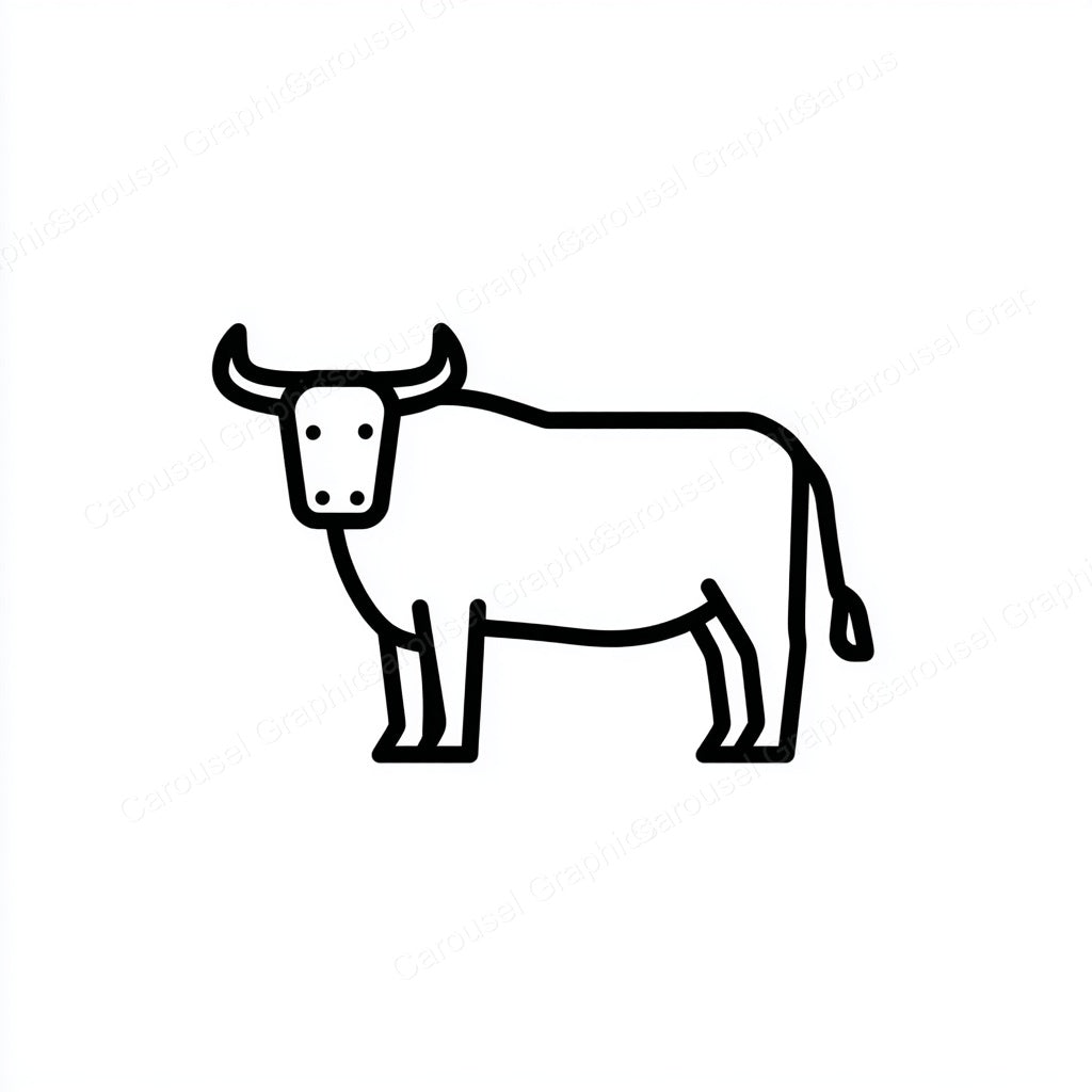 Ox Vector Graphic preview