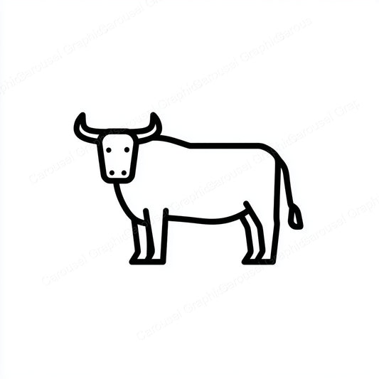 Ox Vector Graphic preview