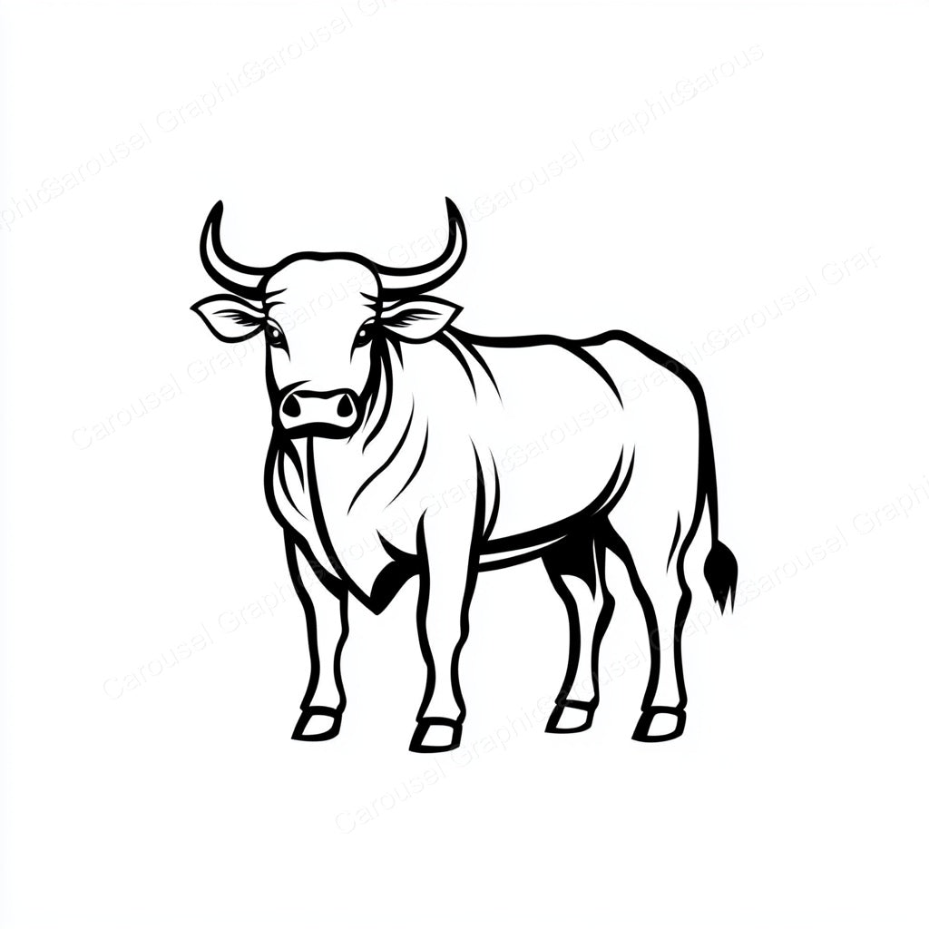 Ox Vector Graphic preview